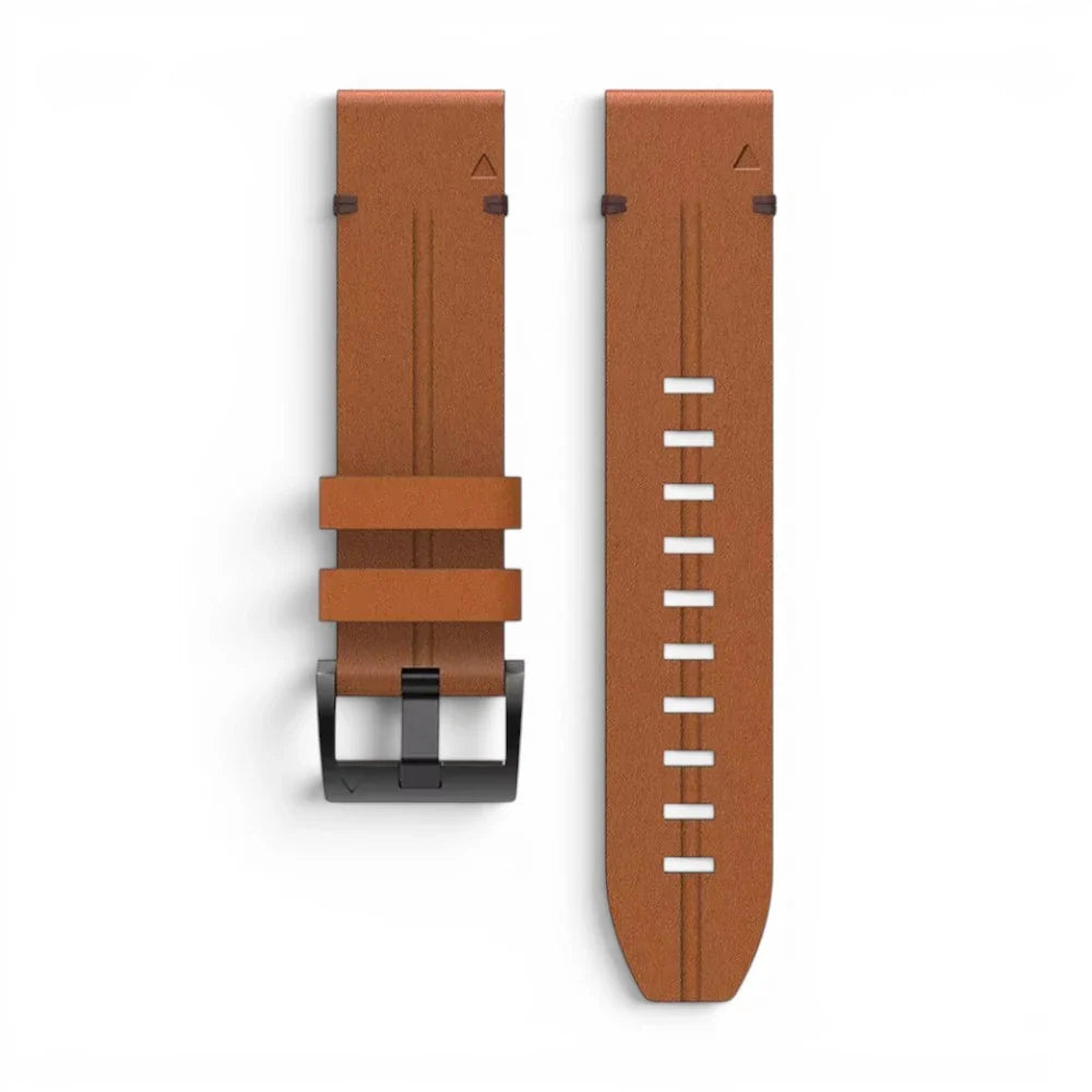 Bracelet Garmin Zephyr cuir sportif vue dos - Clipz-it