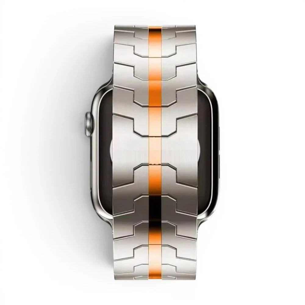 Bracelet Iron Man Acier inoxydable pour Apple Watch - Clipz-it