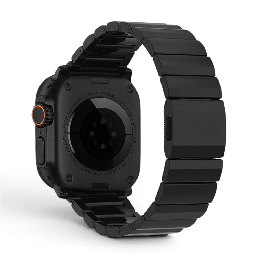 Bracelet Kevlar titane militaire vue arrière pour Apple Watch - Clipz-it