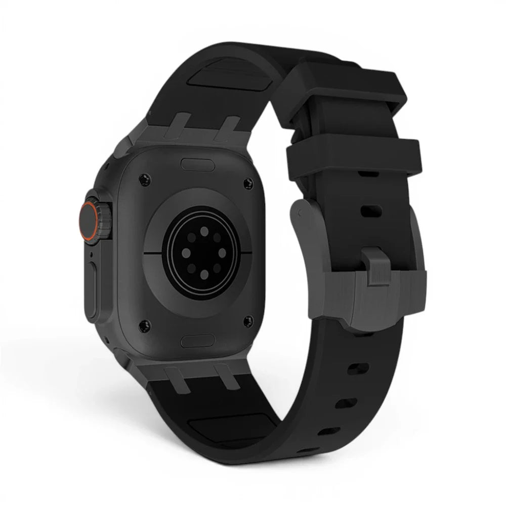 Bracelet Kratos silicone renforcé vue arrière pour Apple Watch - Clipz-it