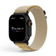 Bracelet Mountain nylon sportif couleur Sahara pour Apple Watch - Clipz-it
