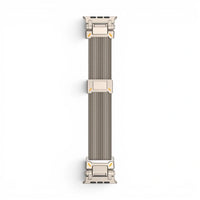Bracelet Titan Mesh Maille milanaise titane pour Apple Watch - Clipz-it