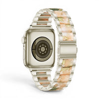 Bracelet Perla Acier inoxydable couleur Opale pour Apple Watch - Clipz-it
