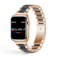 Bracelet Perla Acier inoxydable pour Apple Watch - Clipz-it