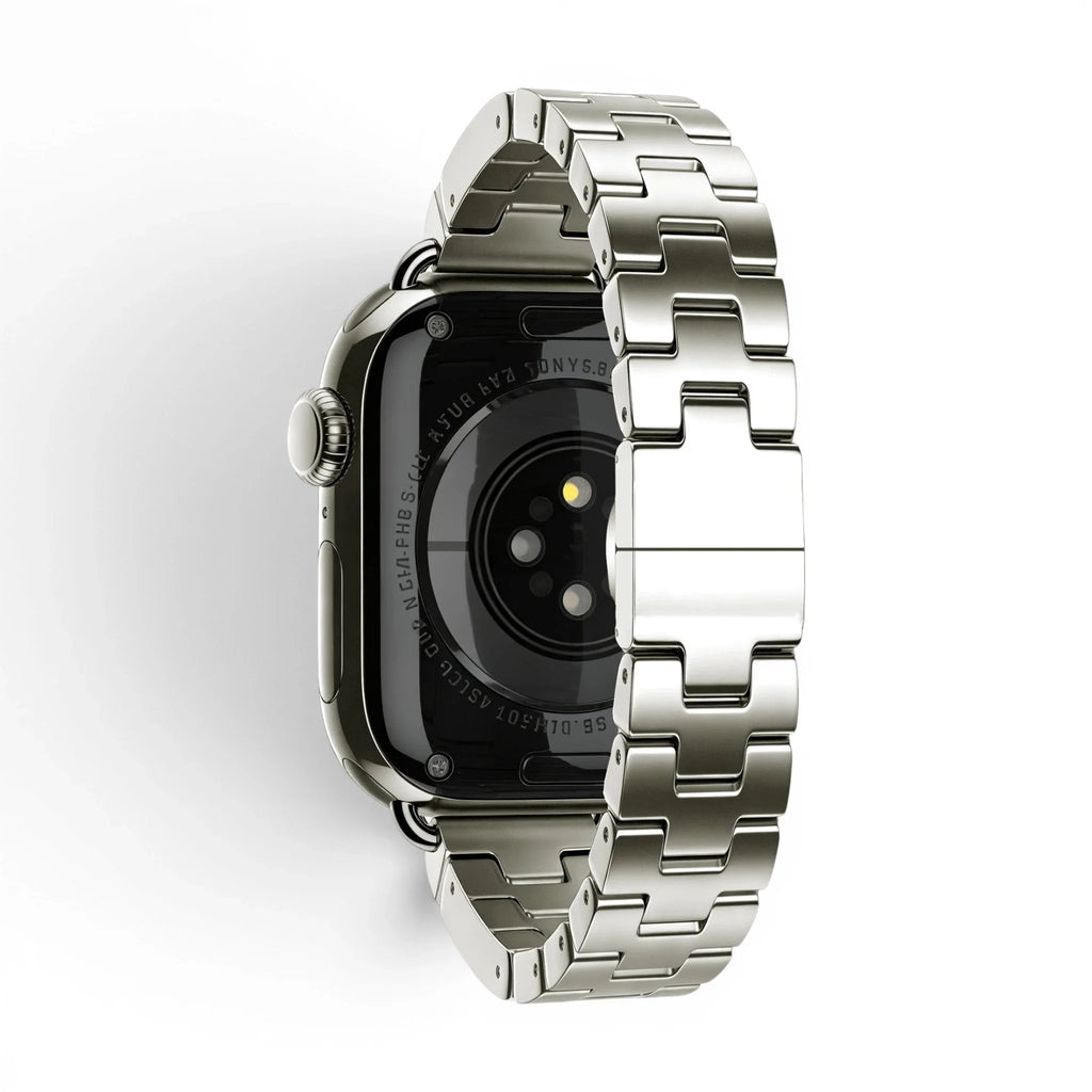 Bracelet Régent acier classique couleur nocolor pour Apple Watch - Clipz-it