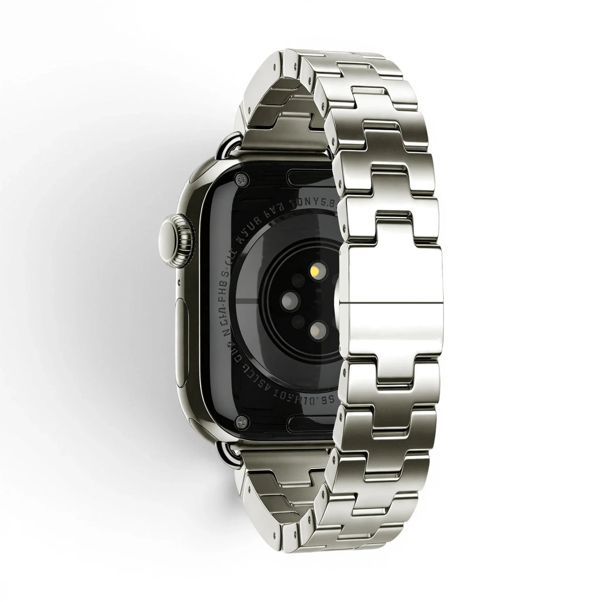 Bracelet Régent acier classique couleur nocolor pour Apple Watch - Clipz-it