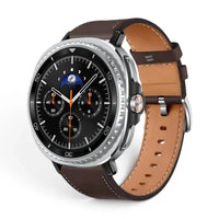Bracelet Baron cuir véritable pour Samsung Galaxy Watch Watch 8 - Clipz-it