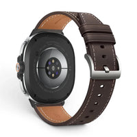 Bracelet Baron cuir véritable pour Samsung Galaxy Watch Watch 8 - Clipz-it