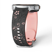 Bracelet Blush silicone bicolore pour Samsung Galaxy Watch - Clipz-it