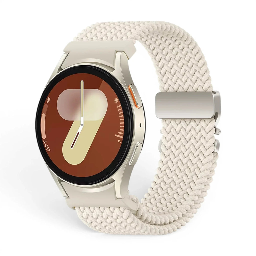 Bracelet Braid nylon tressé pour Samsung Galaxy Watch - Clipz-it