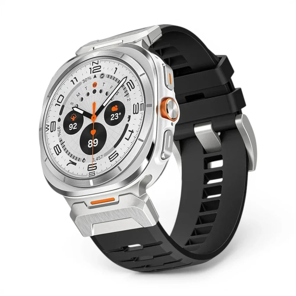 Bracelet Bunker silicone militaire pour Samsung Galaxy Watch Ultra - Clipz-it