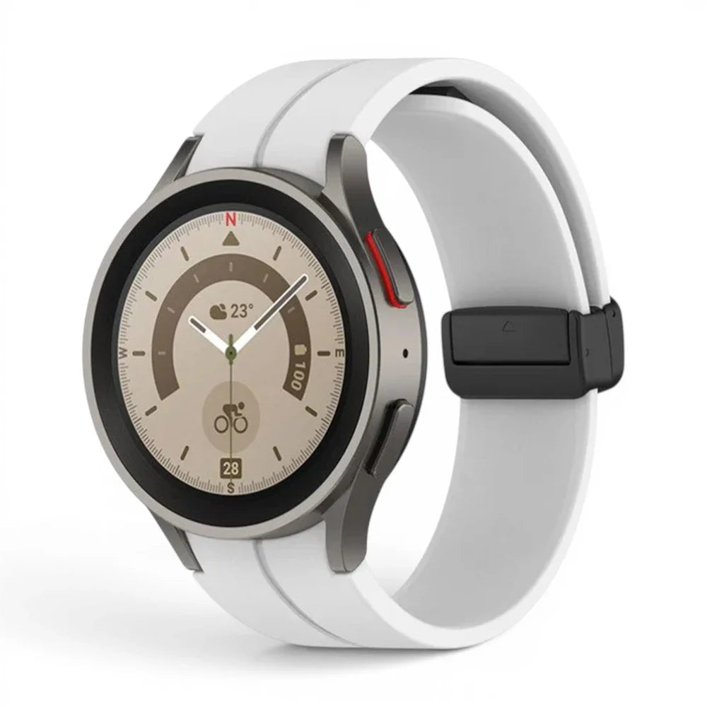 Bracelet Cadence silicone souple pour Samsung Galaxy Watch - Clipz-it