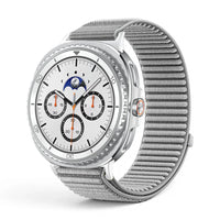 Bracelet Cocoon nylon velours pour Samsung Galaxy Watch Watch 8 - Clipz-it