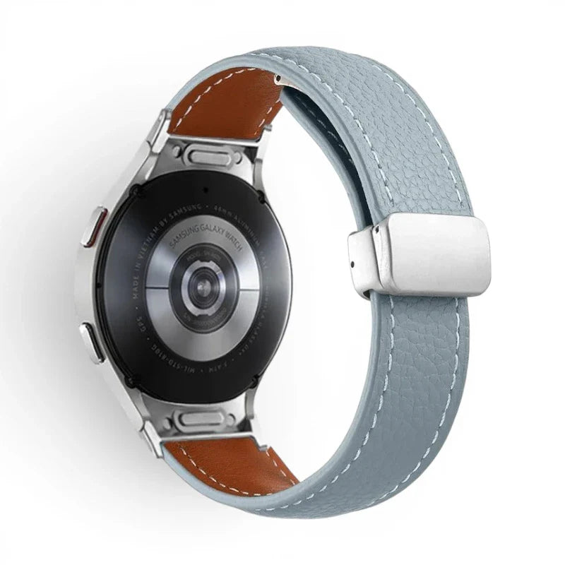 Bracelet Iris cuir féminin pour Samsung Galaxy Watch - Clipz-it