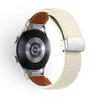 Bracelet Iris cuir féminin pour Samsung Galaxy Watch - Clipz-it