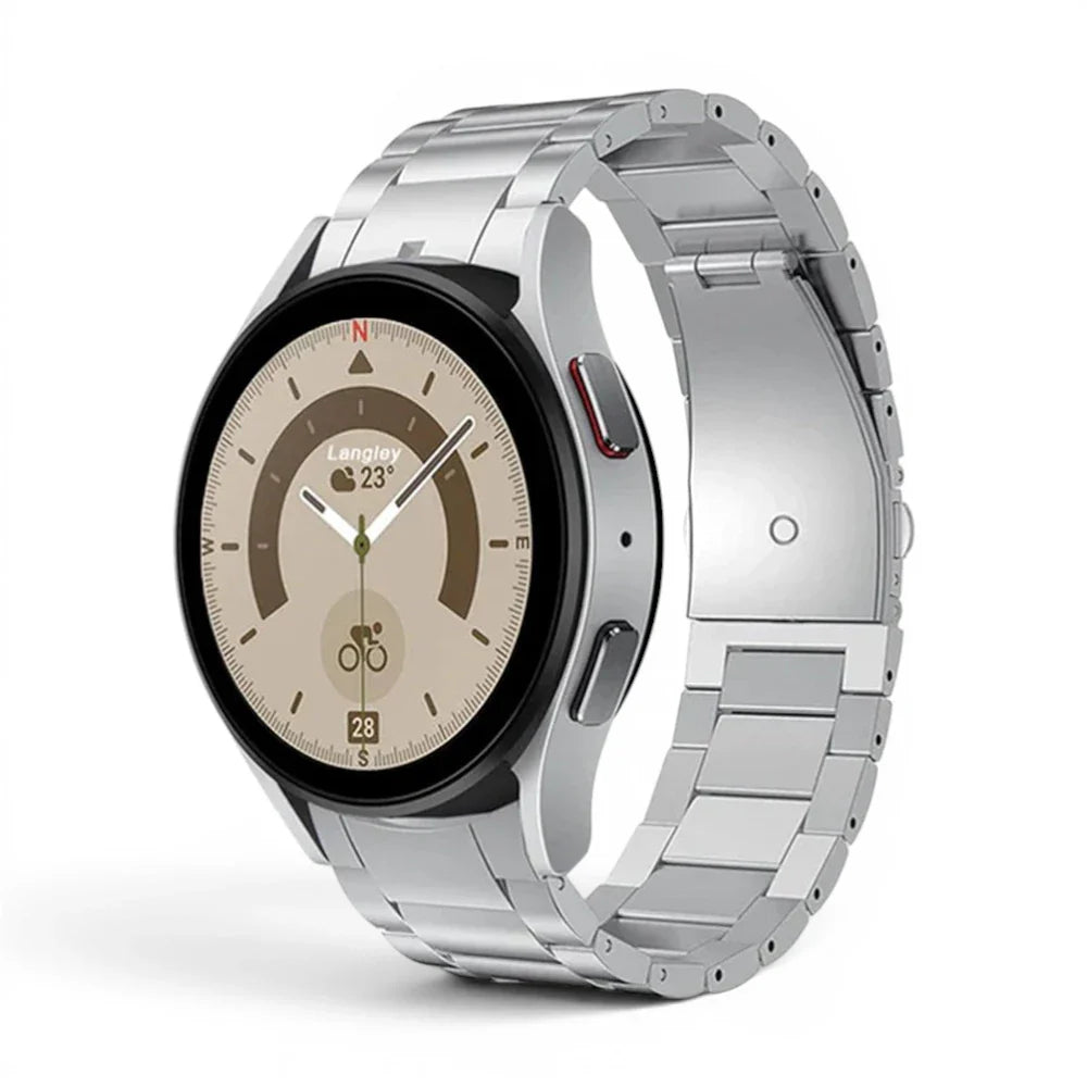 Bracelet Onyx titane pour Samsung Galaxy Watch - Clipz-it