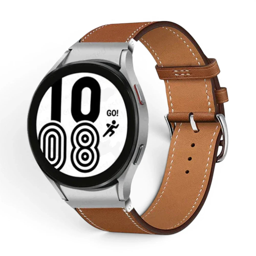 Bracelet Opus cuir véritable pour Samsung Galaxy Watch - Clipz-it