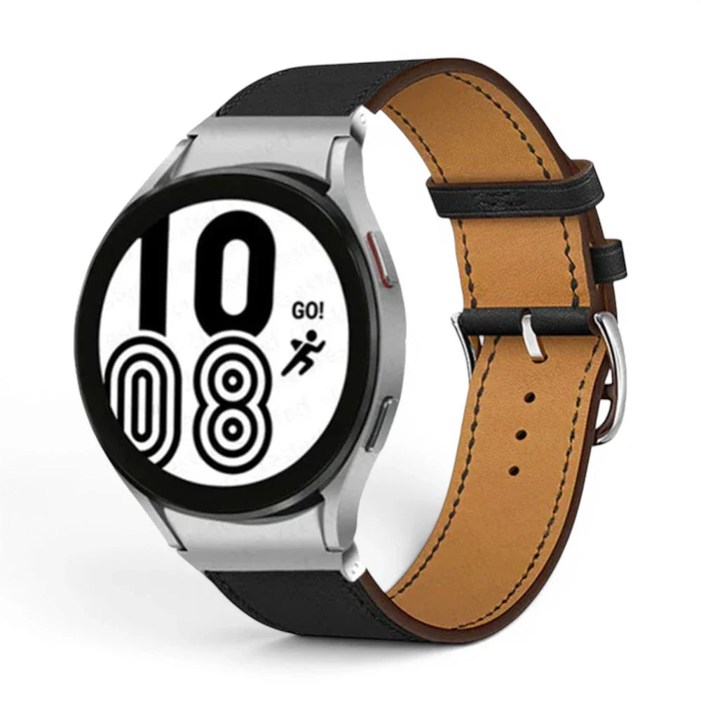 Bracelet Opus cuir véritable pour Samsung Galaxy Watch - Clipz-it