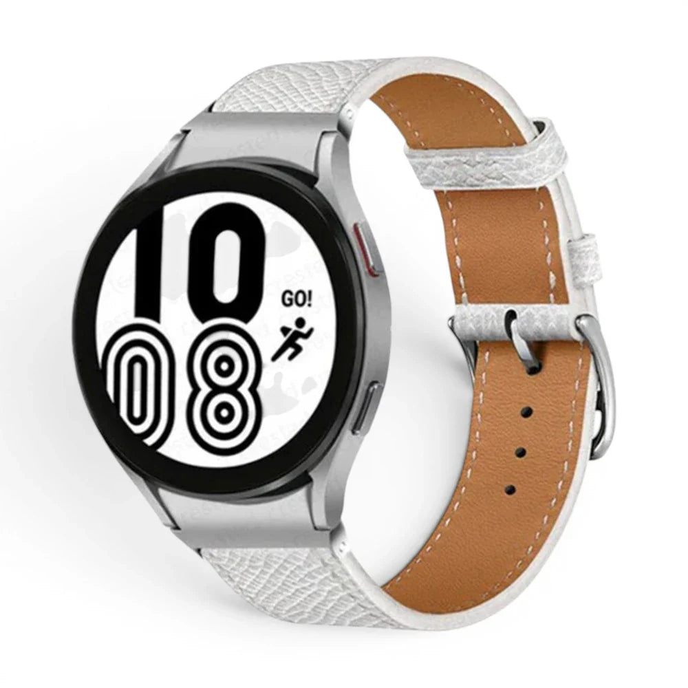 Bracelet Opus cuir véritable pour Samsung Galaxy Watch - Clipz-it