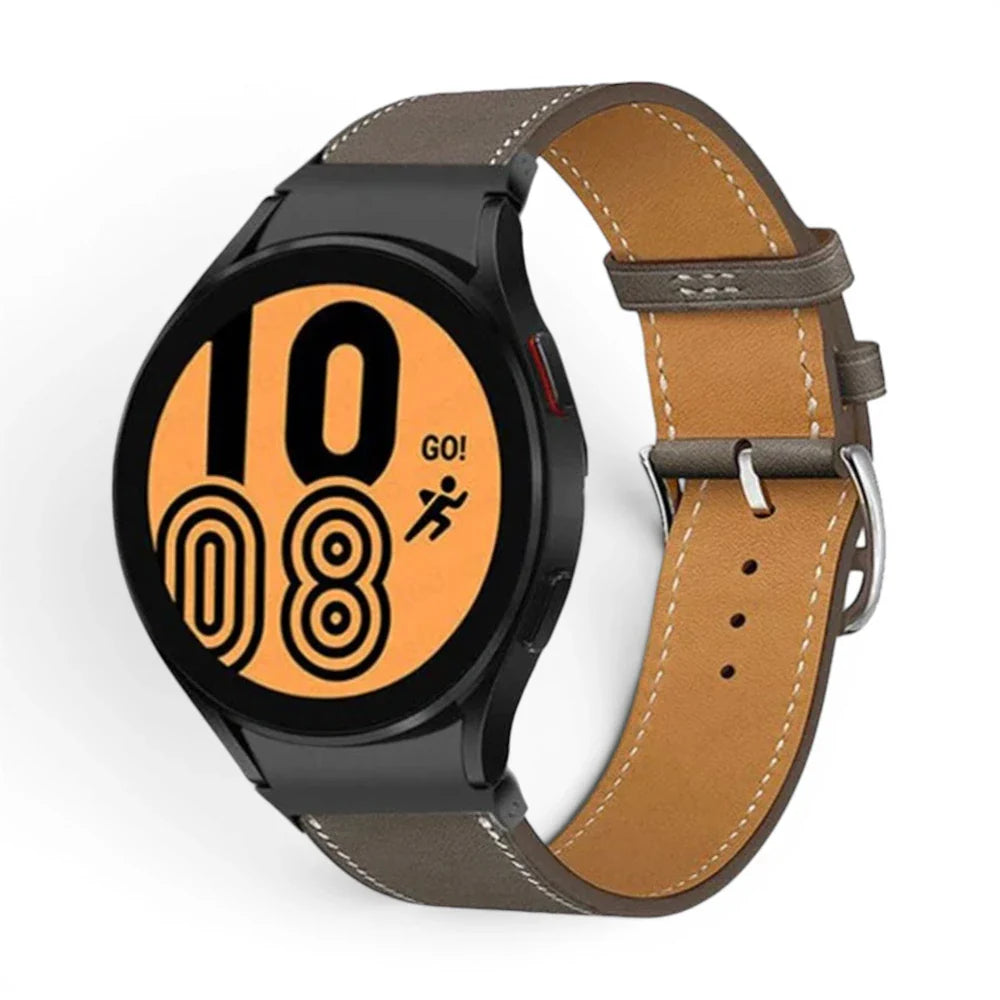 Bracelet Opus cuir véritable pour Samsung Galaxy Watch - Clipz-it