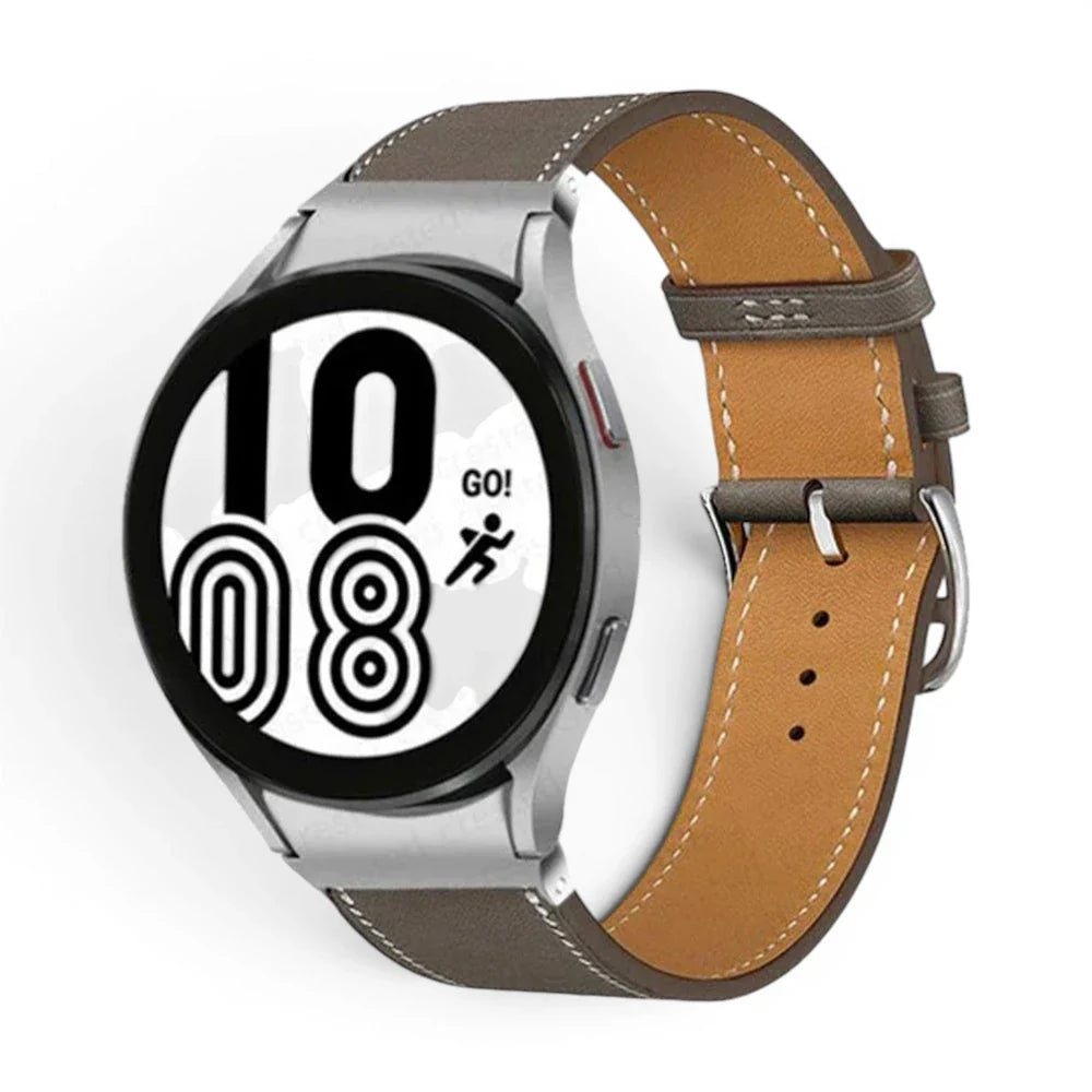 Bracelet Opus cuir véritable pour Samsung Galaxy Watch - Clipz-it
