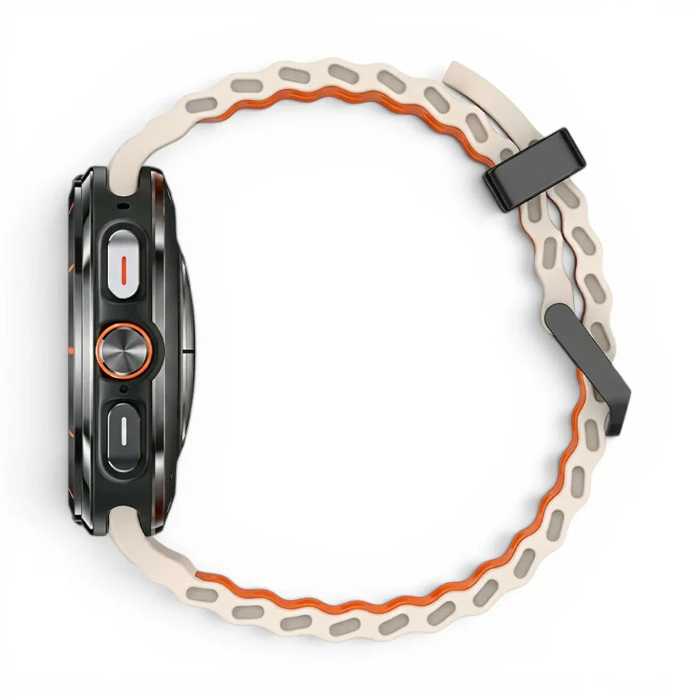 Bracelet Reef silicone marin pour Samsung Galaxy Watch Ultra - Clipz-it