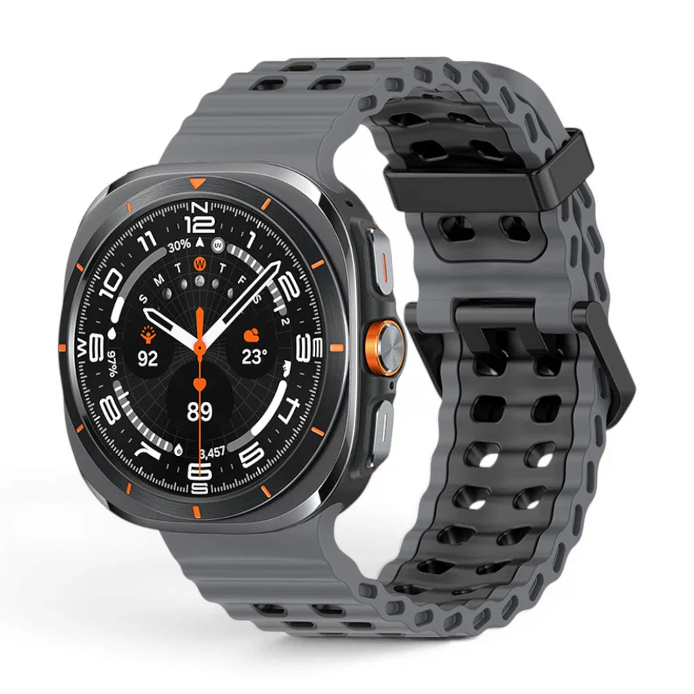 Bracelet Reef silicone marin pour Samsung Galaxy Watch Ultra - Clipz-it