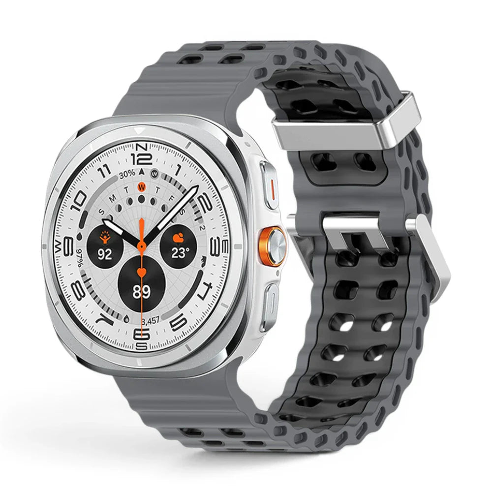 Bracelet Reef silicone marin pour Samsung Galaxy Watch Ultra - Clipz-it