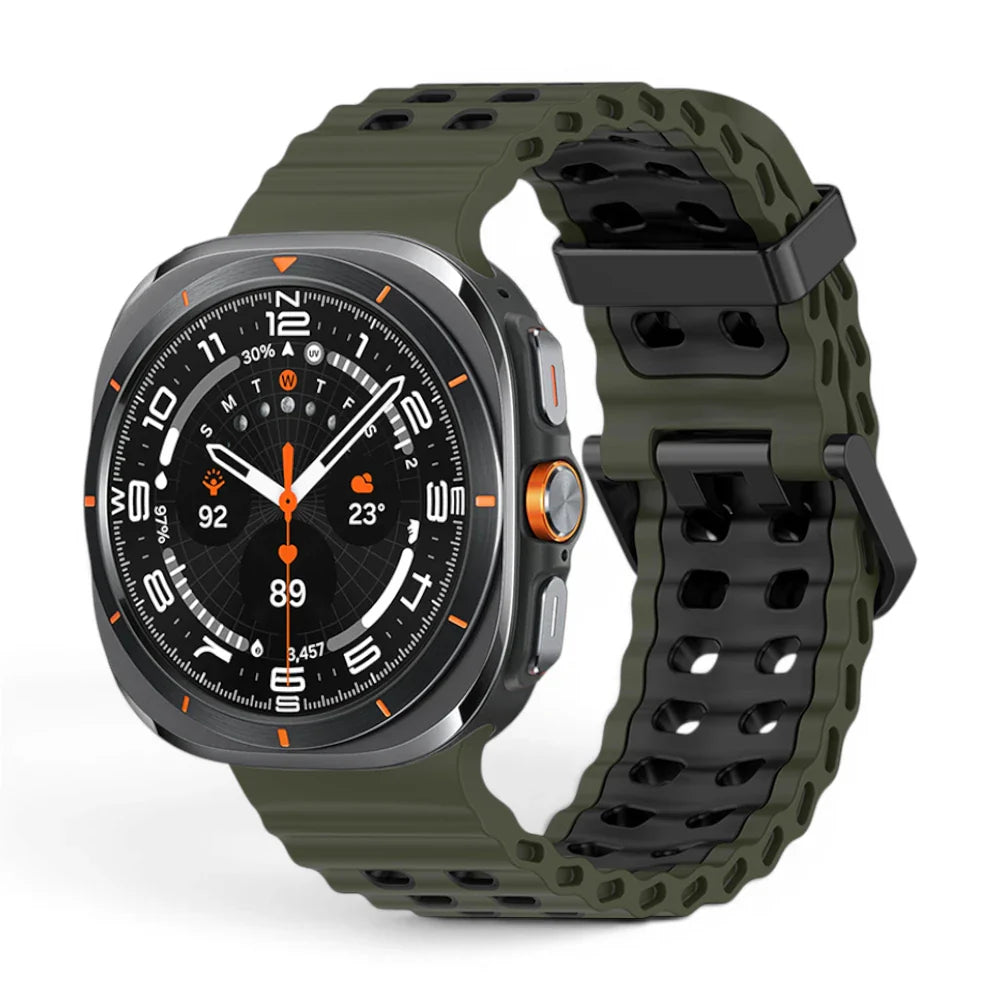 Bracelet Reef silicone marin pour Samsung Galaxy Watch Ultra - Clipz-it