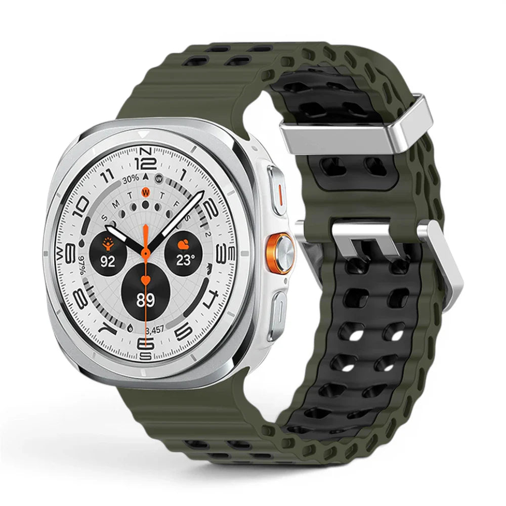 Bracelet Reef silicone marin pour Samsung Galaxy Watch Ultra - Clipz-it