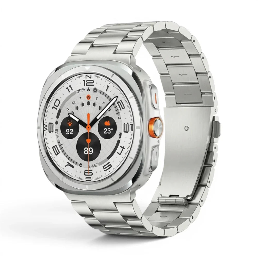 Bracelet Rivet acier inoxydable pour Samsung Galaxy Watch Ultra - Clipz-it