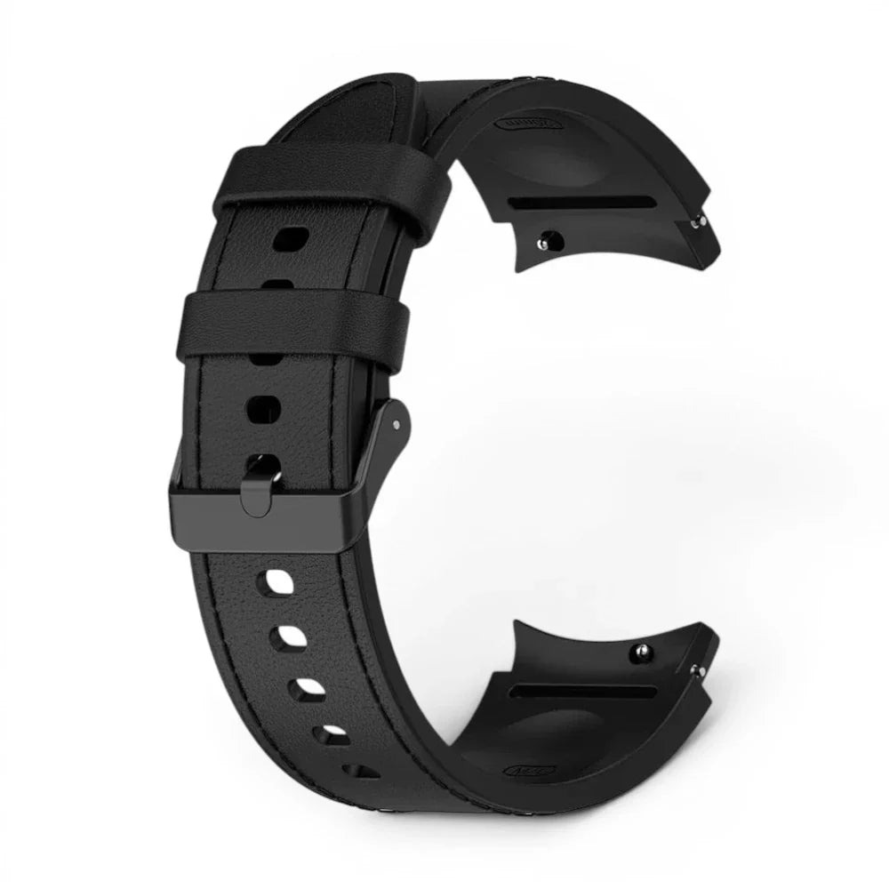 Bracelet Saddle cuir sport pour Samsung Galaxy Watch - Clipz-it