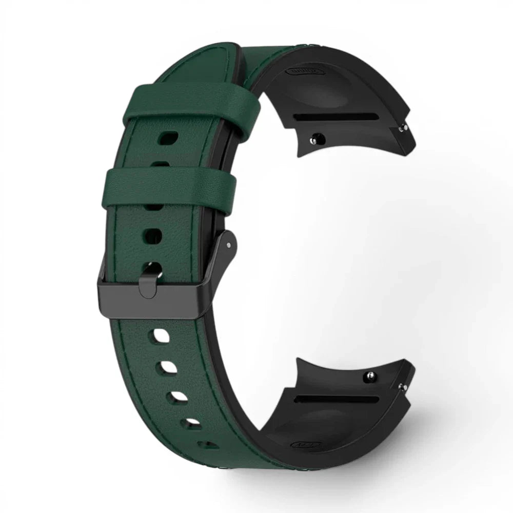Bracelet Saddle cuir sport pour Samsung Galaxy Watch - Clipz-it