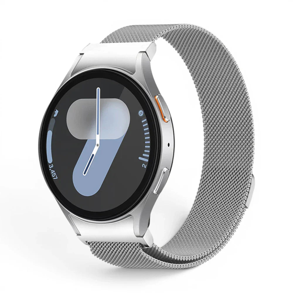 Bracelet Sterling acier magnétique pour Samsung Galaxy Watch - Clipz-it