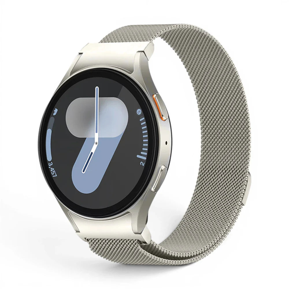 Bracelet Sterling acier magnétique pour Samsung Galaxy Watch - Clipz-it