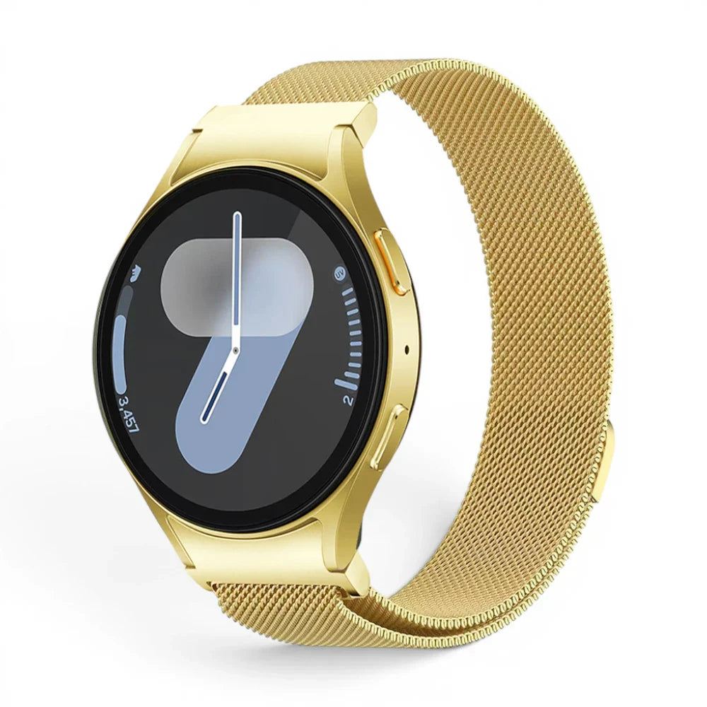 Bracelet Sterling acier magnétique pour Samsung Galaxy Watch - Clipz-it