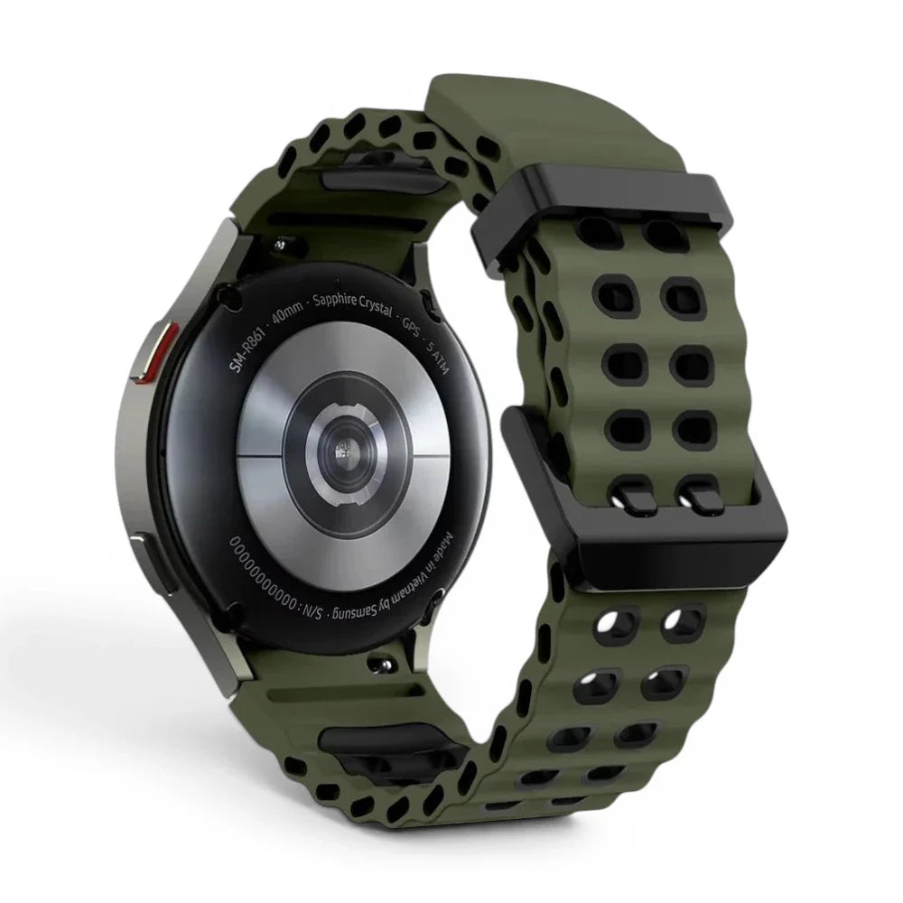 Bracelet Tide silicone aquatique pour Samsung Galaxy Watch - Clipz-it