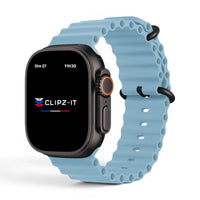 Bracelet Swim silicone couleur Lavande pour Apple Watch - Clipz-it