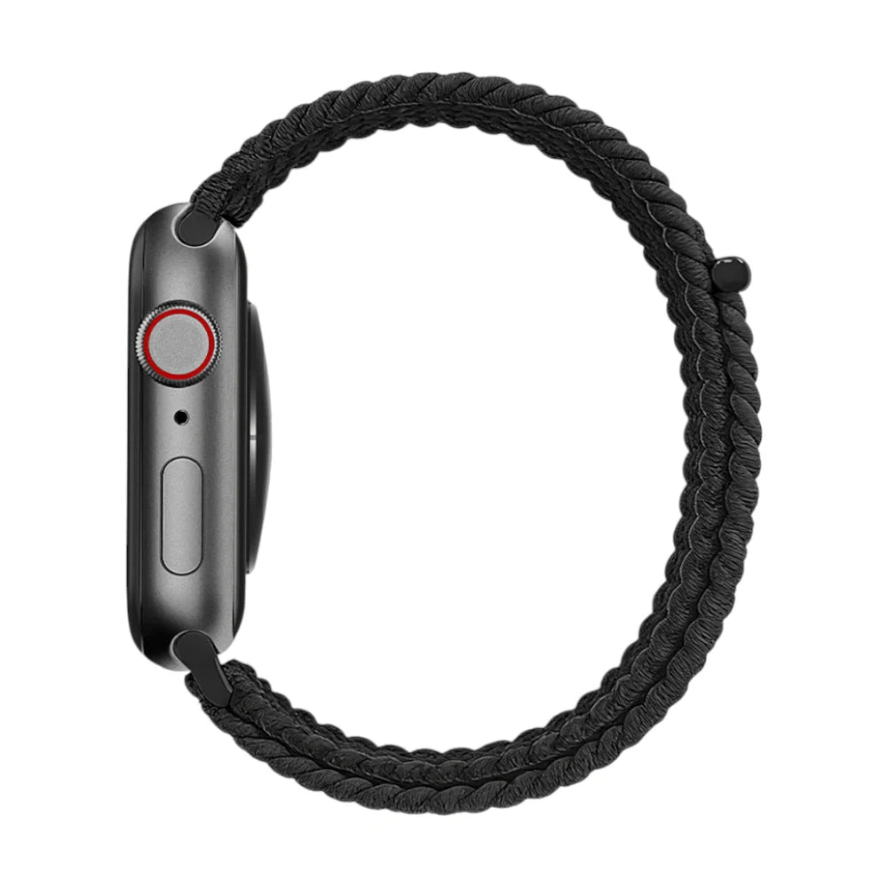 Bracelet Woven vue side pour Apple Watch - Clipz-it