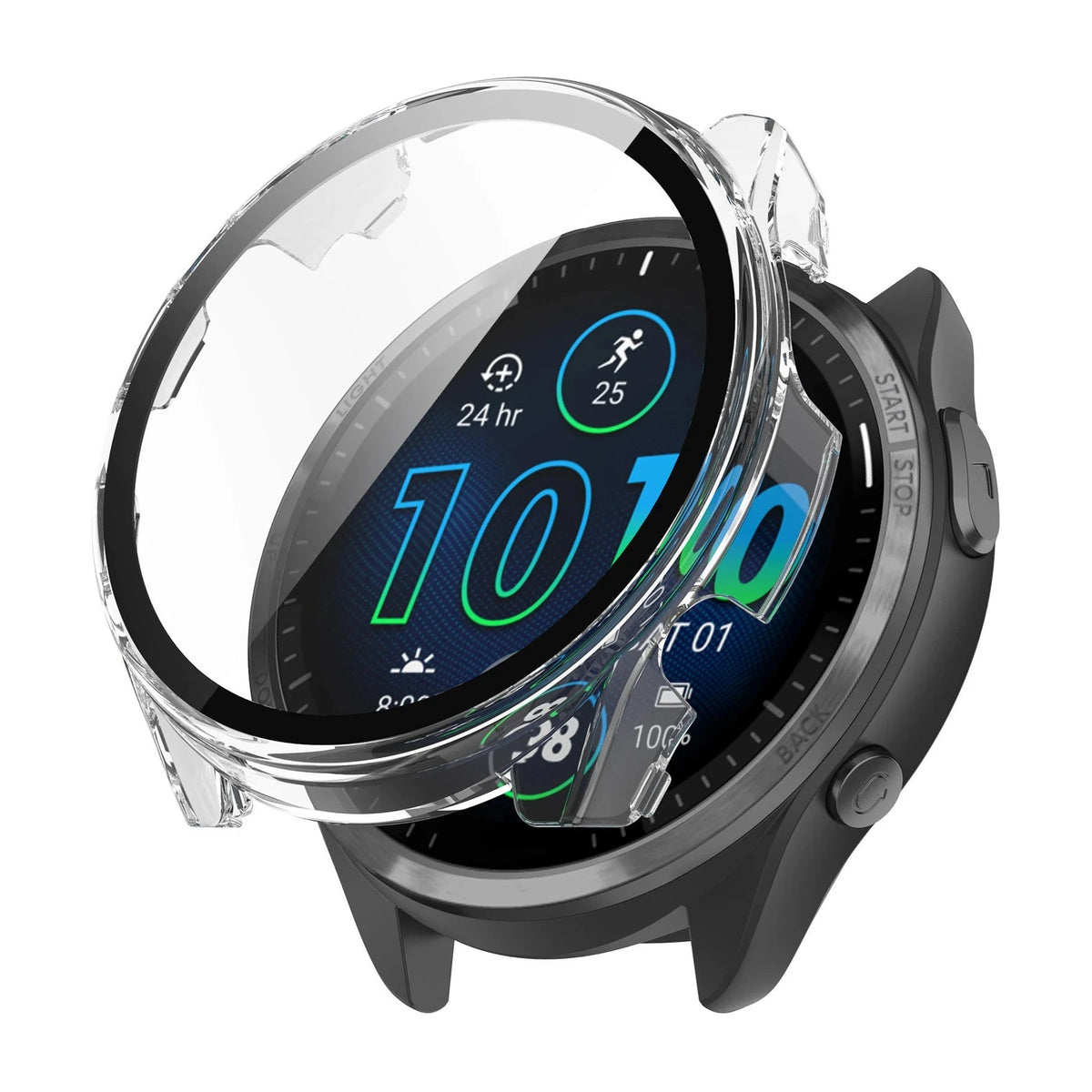 Coque Stratos transparent - Garmin Forerunner 965 | Clipz-it